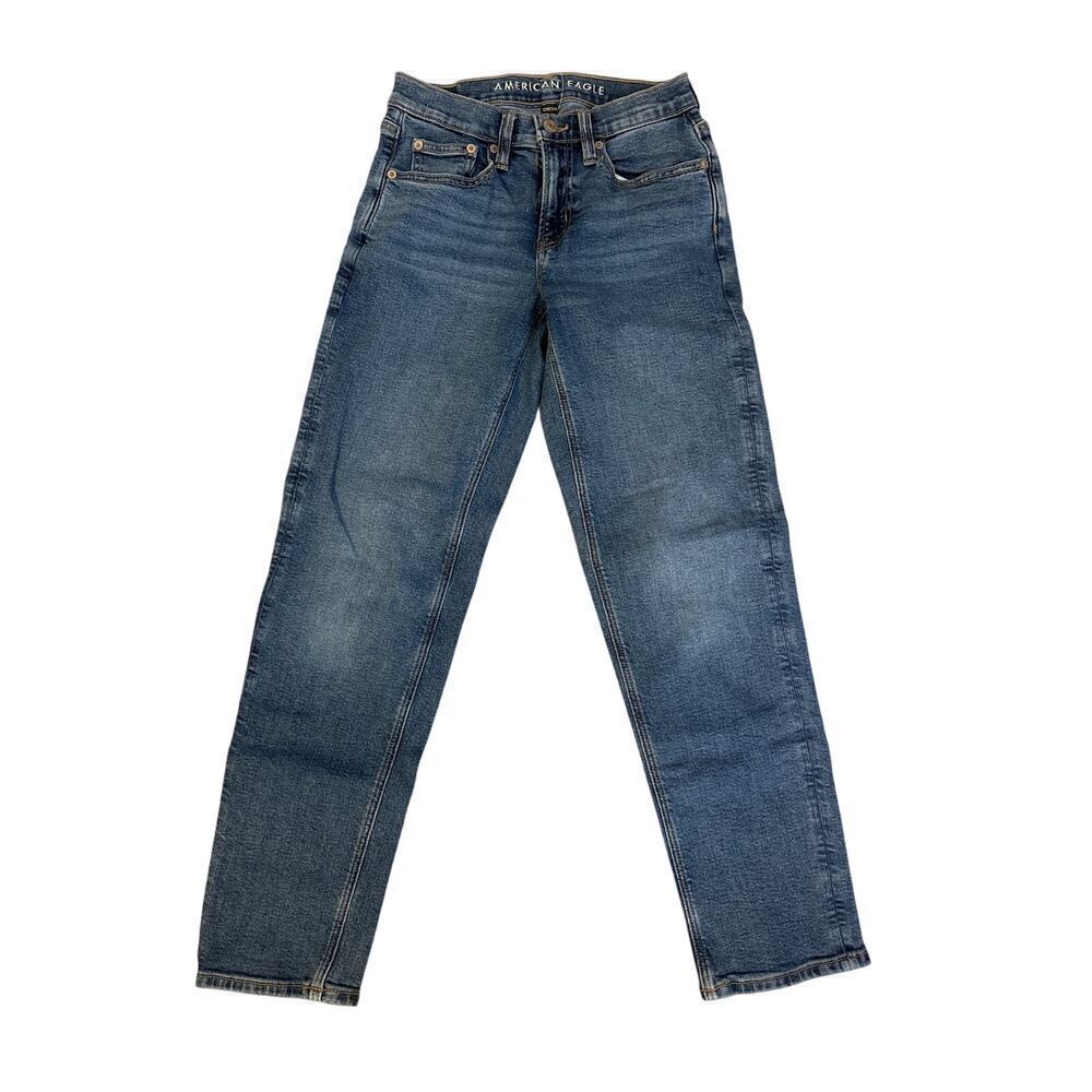 American Eagle Jeans 90’s Straight women’s 00 Short - Picture 2 of 6
